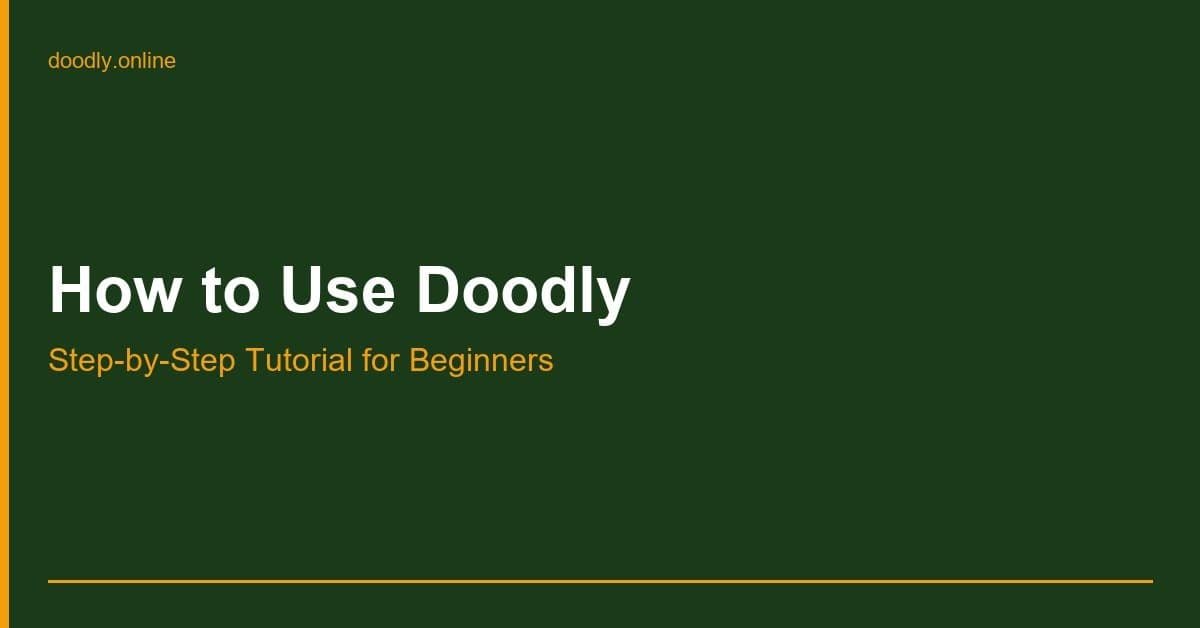 How to Use Doodly — Step-by-Step Tutorial for Beginners