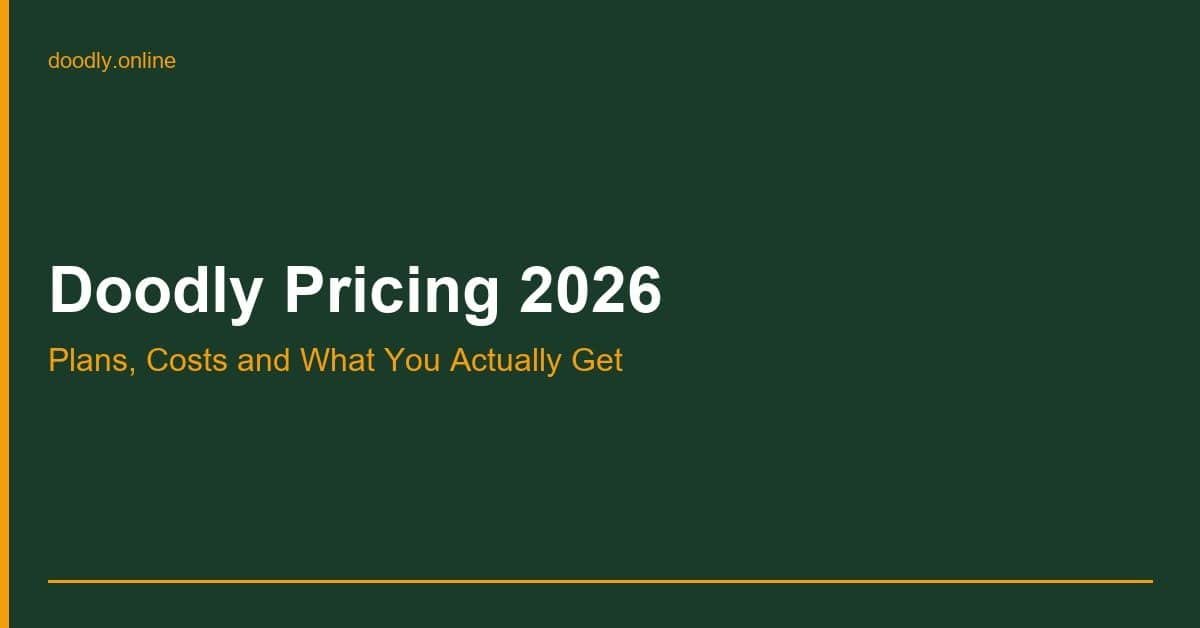 Doodly Pricing 2026 — Plans, Costs and What You Actually Get